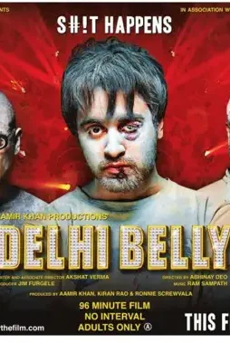 Delhi-belly-2011-Movie-Poster Delhi belly 2011 movie poster - DesireMovies, DesireMovies2.My
